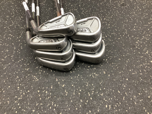 Used Adams Golf IDEA TECH A4R Mens Iron Set RH 5I-GW/AW 11162-S000432291 Vist Large View of Product Image Which is Used Adams Golf IDEA TECH A4R Mens Iron Set RH 5I-GW/AW