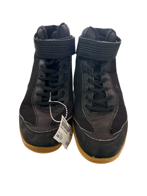 Vist Large View of Product Image Which is Used Wrestling Shoes Black Senior 6.5