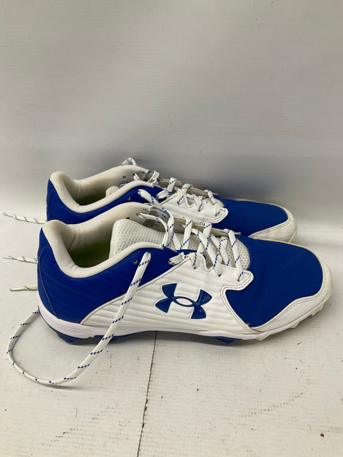 Vist Large View of Product Image Which is Used Under Armour LEADOFF BB CLEATS BB/SB Cleats Royal Blue Senior 11