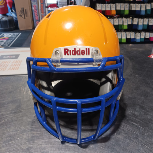Vist Large View of Product Image Which is Used Riddell SPEED FB Helmet Yellow SM