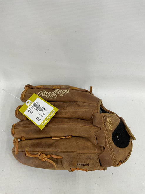 Used Rawlings PP130R BB/SB Glove RH Throw Brown 13" 11871-S000019242