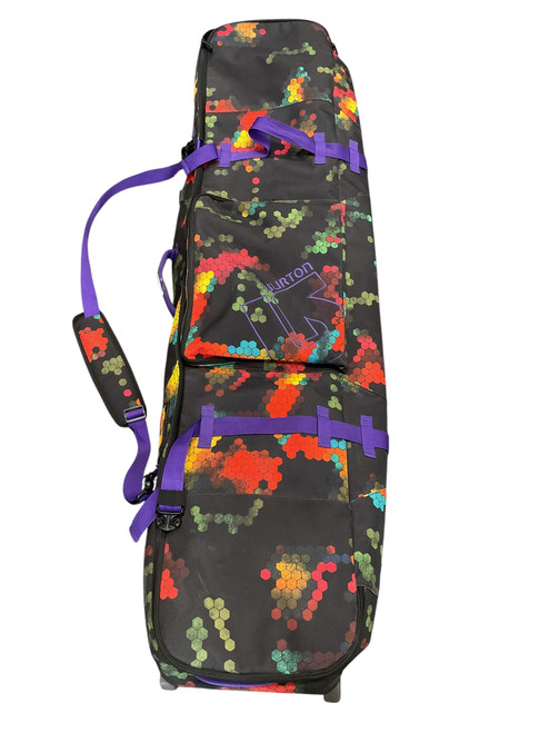 Vist Large View of Product Image Which is Used Burton Wheeled Snowboard Bag Black 11814-S000375845