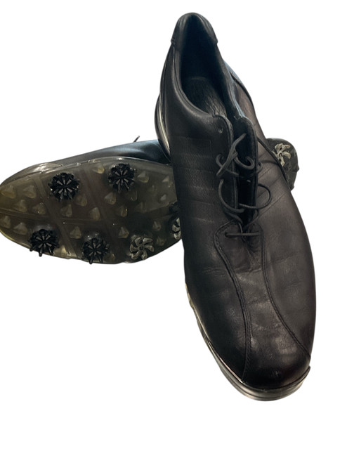 Vist Large View of Product Image Which is Used Adidas Mens Golf Shoes Black Senior 12 11856-S000021301