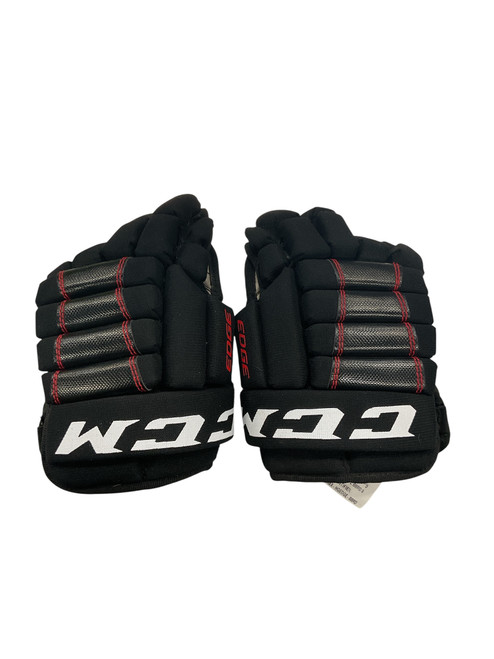 Used CCM EDGE Youth Gloves Black 9" 11856-S000021305