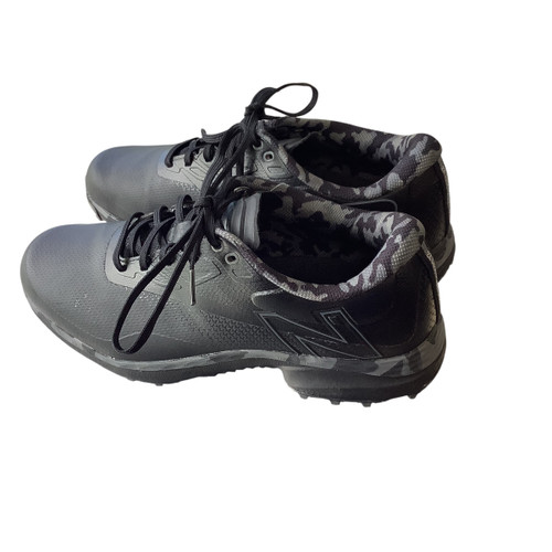 Vist Large View of Product Image Which is Used New Balance FRESH FOAM X DEFENDER Mens Golf Shoes Black Senior 10.5 11479-S000398907