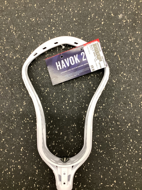 Vist Large View of Product Image Which is Used Maverik HAVOK 2.0 Mens Lacrosse Head White