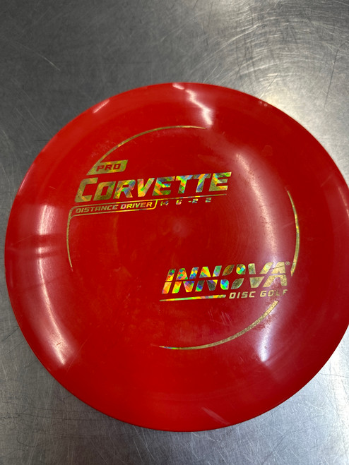 Used Innova CORVETTE Disc Golf Driver Red 11831-S000028788