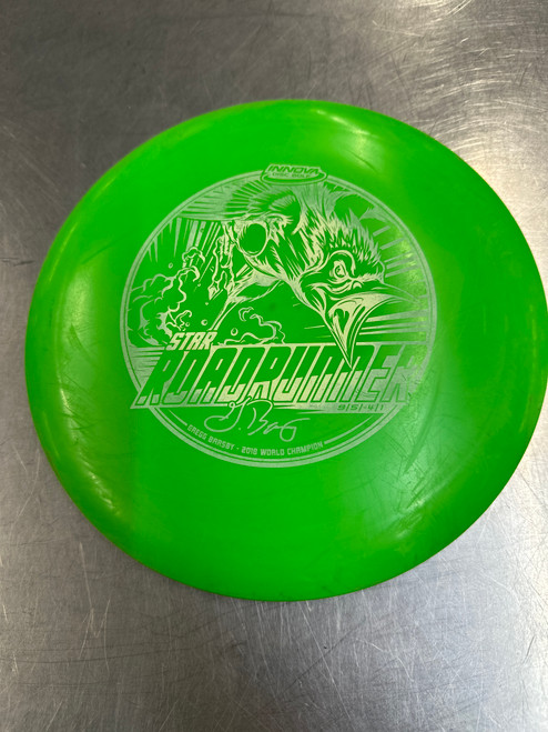 Used Innova ROADRUNNER STAR Disc Golf Driver Green 11831-S000028793