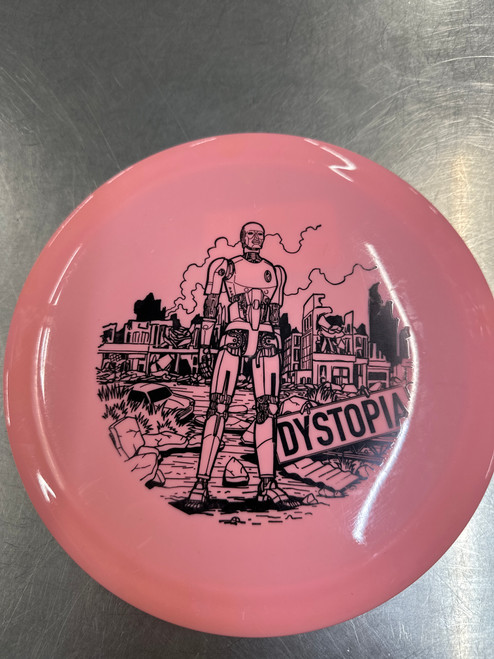 Used DYSTOPIA Disc Golf Driver Pink 11831-S000028812