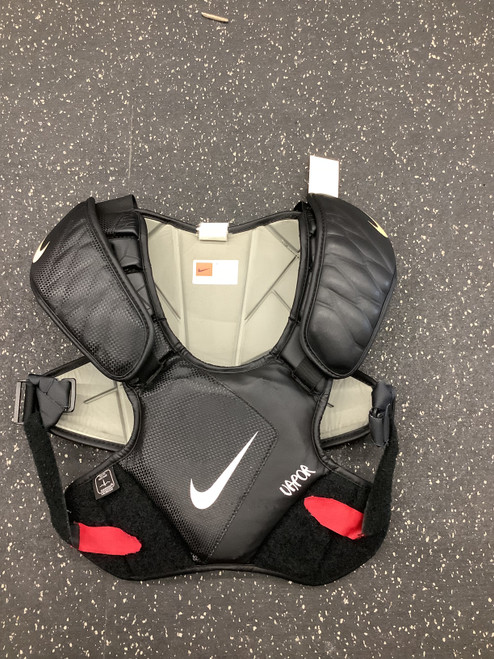 Vist Large View of Product Image Which is Used Nike VAPOR Lacrosse Shoulder Pads Black MD 11162-S000432348