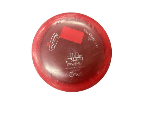 Vist Large View of Product Image Which is Used Innova BOSS Disc Golf Driver Red 11846-S000091906