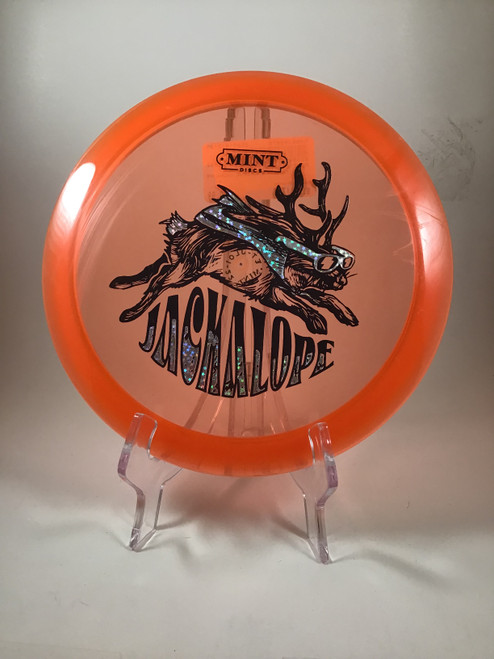 Vist Large View of Product Image Which is Used MINT ETERNAL JACKALOPE Disc Golf Driver Orange 174g 10105-S000286876