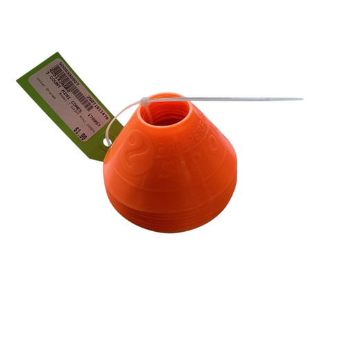 Used 7 COUNT MINI CONES Soccer Field Marker Orange 11479-S000398927
