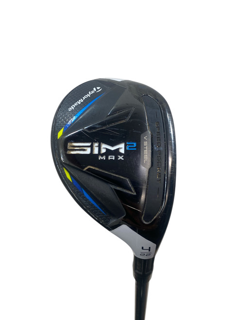 Used Taylormade SIM 2 MAX RESCUE Mens Hybrid Club RH 4 Hybrid 11471-S000161930