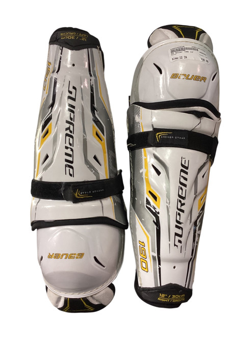 Vist Large View of Product Image Which is Used Bauer 190 Junior Shin Guards None 12" 11776-S000385626