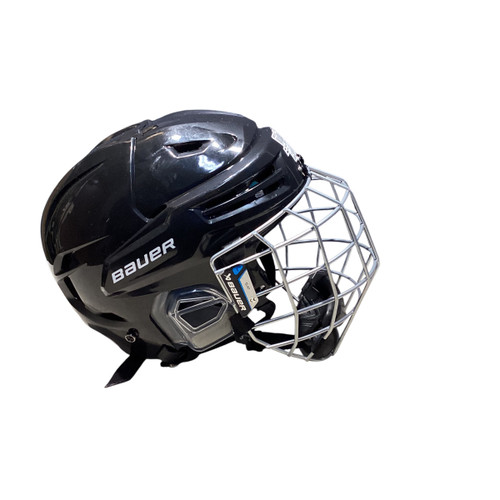 Used Bauer REAKT 65 Helmet Cage Combo Black SM 11812-S000158228