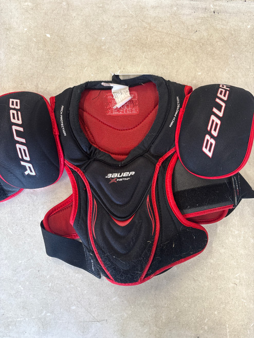Used Bauer INSTINCT Junior Shoulder Pads LG 11858-S000077301