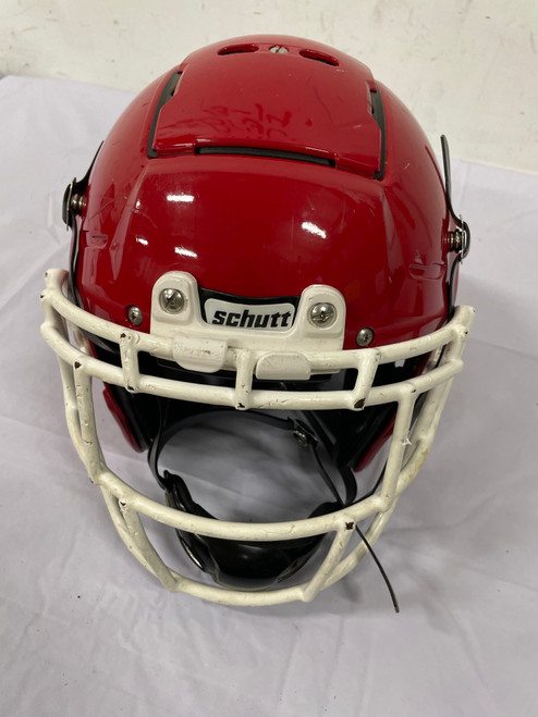 Used Schutt F7 2022 FB Helmet Red MD 11307-S000257733