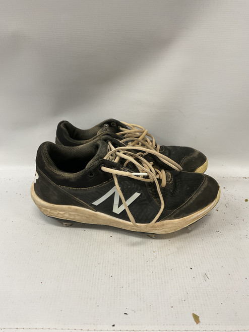Vist Large View of Product Image Which is Used New Balance BB/SB Cleats Black Senior 9.5