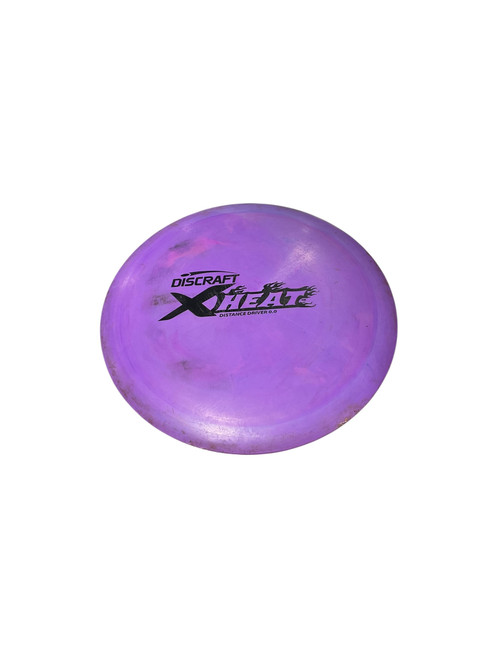 Vist Large View of Product Image Which is Used Discraft X HEAT DRIVER Disc Golf Driver Purple 11834-S000037754
