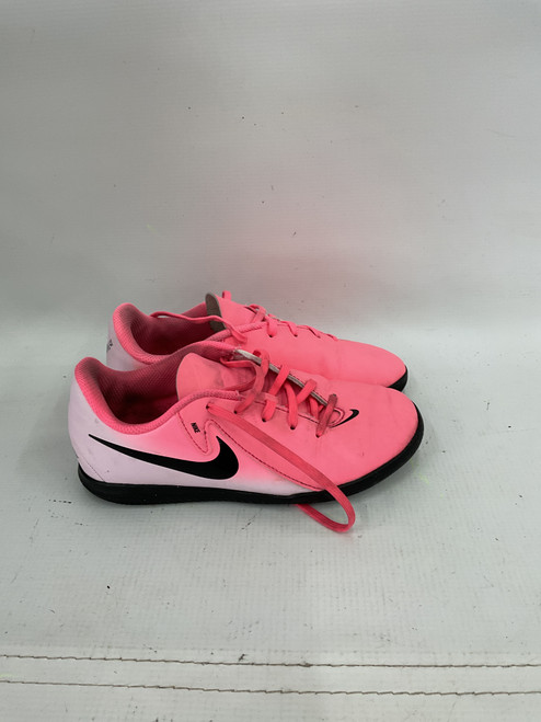 Vist Large View of Product Image Which is Used Nike Soccer Turf Shoes Pink Youth 13.0 11871-S000019262