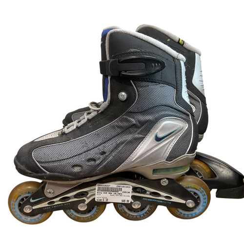 Vist Large View of Product Image Which is Used Nike AIR MAX INLINES Senior Rec Fitness Skates Black Senior 10