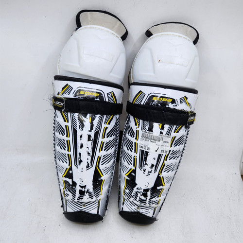 Vist Large View of Product Image Which is Used CCM 5092 TACKS Youth Shin Guards White 10" 10589-S000415968