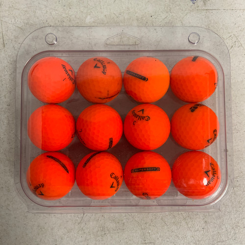 Used Callaway SUPERSOFT ORANGE 12 Pack - Golf Balls 11762-S000066315