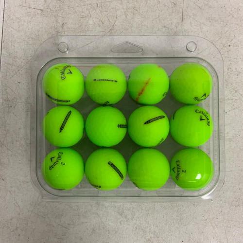 Used Callaway SUPERSOFT GREEN 12 Pack - Golf Balls 11762-S000066314