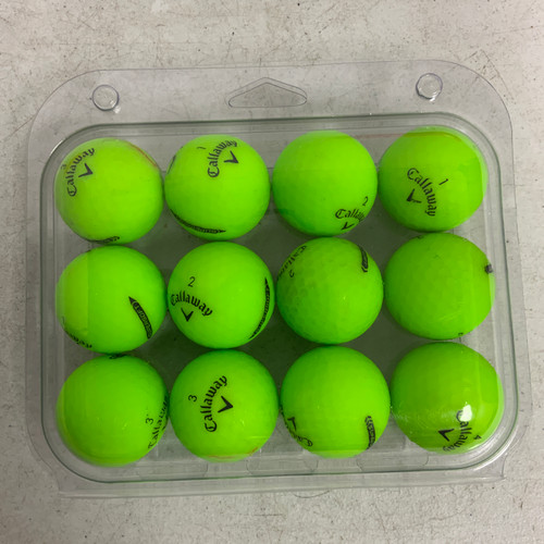 Used Callaway SUPERSOFT GREEN 12 Pack - Golf Balls 11762-S000066316