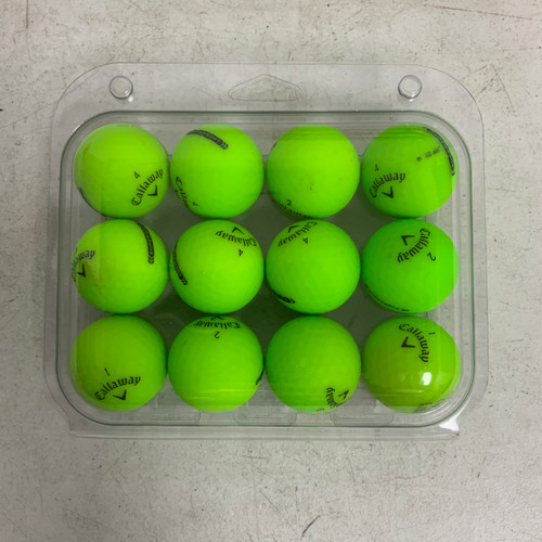 Used Callaway SUPERSOFT GREEN 12 Pack - Golf Balls 11762-S000066321