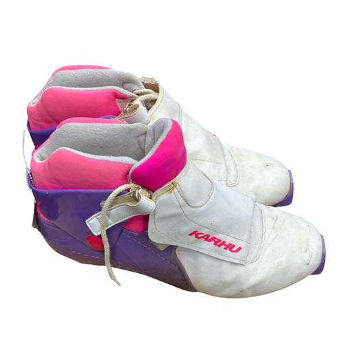 Vist Large View of Product Image Which is Used Karhu Womens SNS XC Ski Boots Pink W 07-07.5 / JR 05.5-06