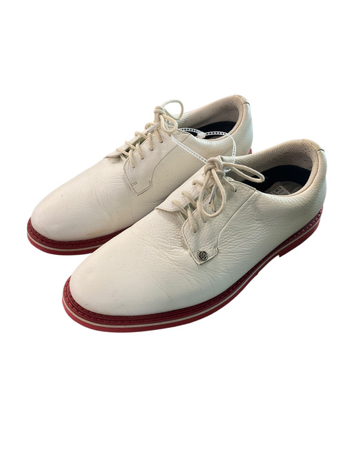 Used Foot Joy Mens Golf Shoes White Senior 11.5