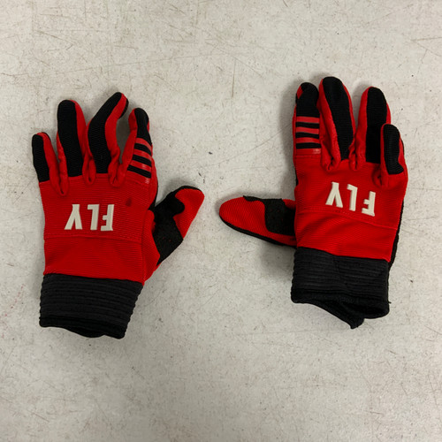 Vist Large View of Product Image Which is Used FLY RACING Junior Gloves Red 6" 11762-S000066336