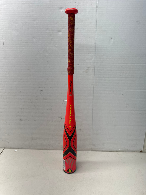 Vist Large View of Product Image Which is Used Easton GHOST X HYPERLITE BB/SB USA 2 5/8 Bat Orange 27" 11835-S000196681