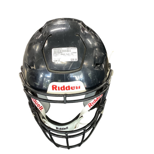 Vist Large View of Product Image Which is Used Riddell SPEED FLEX YTH FB Helmet Black LG 11479-S000398975