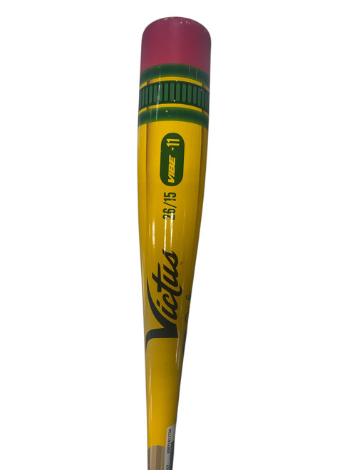 Vist Large View of Product Image Which is Used Victus VIBE BB/SB USA 2 5/8 Bat 26" 11732-S000355617