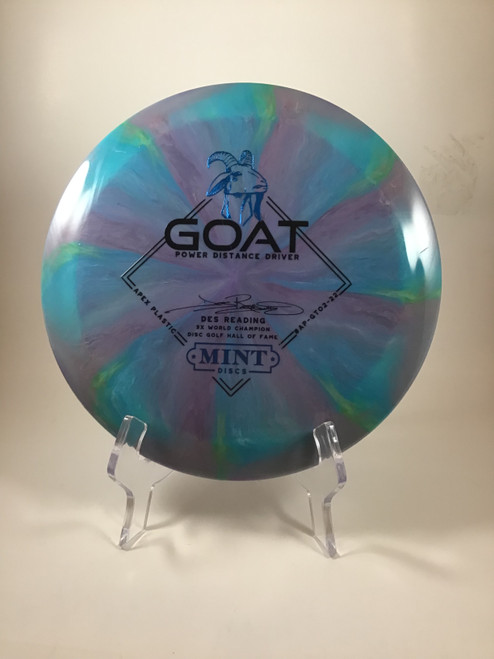 Vist Large View of Product Image Which is Used MINT APEX GOAT Disc Golf Driver Purple 176g 10105-S000286902