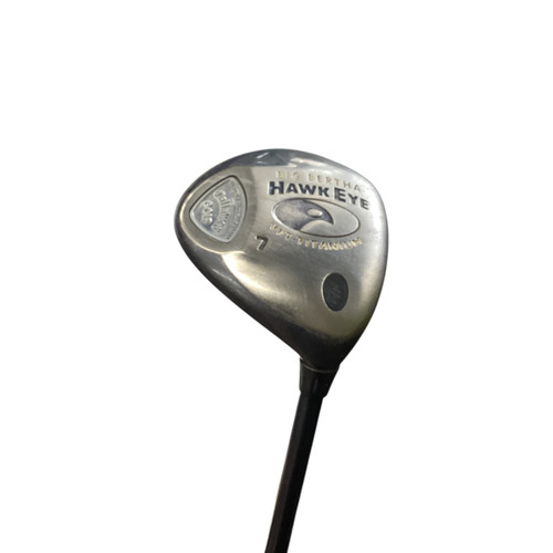 Vist Large View of Product Image Which is Used Callaway BIG BERTHA HAWK EYE Mens Fairway Wood RH 7 Wood 11760-S000078980