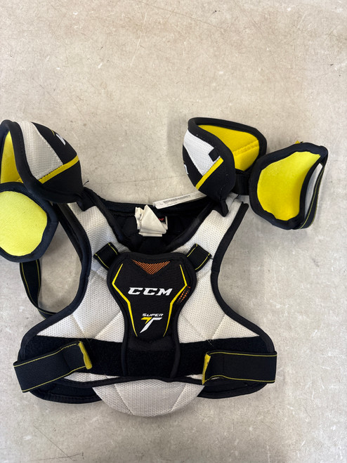 Used CCM SUPER TACKS S/P Youth Shoulder Pads LG 11858-S000077318