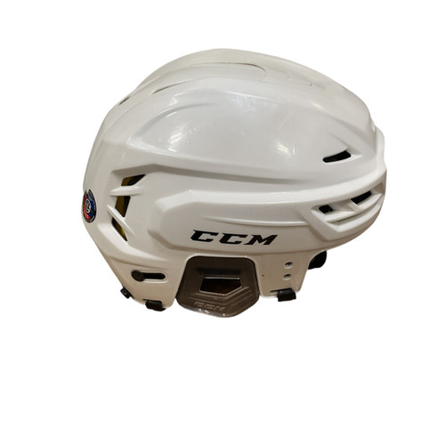 Used CCM TACKS 310 Hockey Helmet Only White SM 11813-S000328245