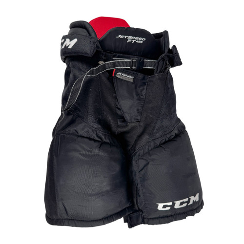 Vist Large View of Product Image Which is Used CCM JETSPEED FT485 Hockey Pant Black Junior SM