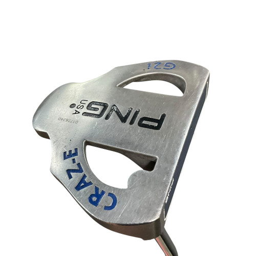 Vist Large View of Product Image Which is Used Ping CRAZ-E G2I BLACK DOT Mens Putter RH 35” 11484-S000284522