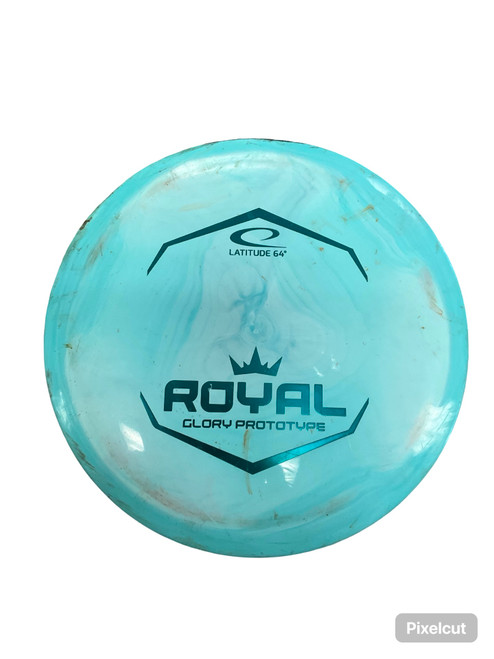 Vist Large View of Product Image Which is Used Latitude 64 ROYAL GLORY PROTOTYPE Disc Golf Driver Carolina Blue 11794-S000263554