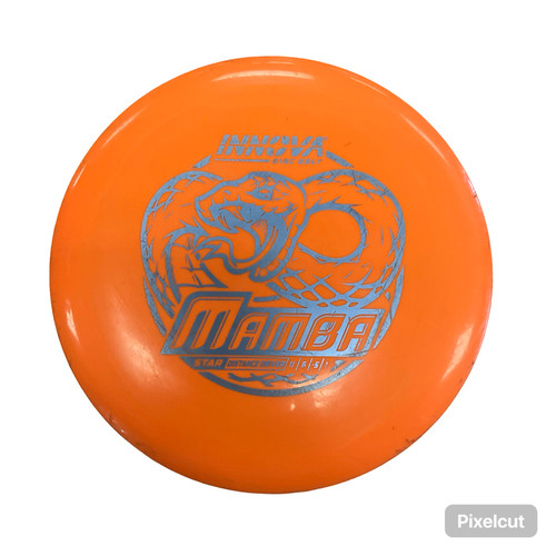 Vist Large View of Product Image Which is Used Innova MAMBA Disc Golf Driver Orange 11794-S000263565