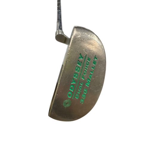 Vist Large View of Product Image Which is Used Odyssey DUAL FORCE 330 MALLET Mens Putter RH