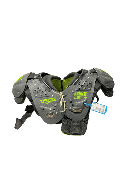 Used Schutt SCHUTT FLEX FB Shoulder Pads Black LG 11834-S000037786