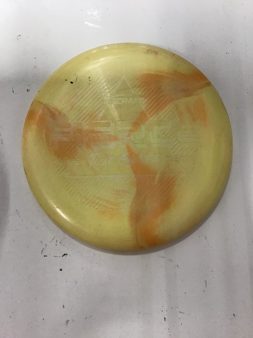 Used Discraft ESP FIERCE Disc Golf Putter Yellow 177g 10242-S000271492