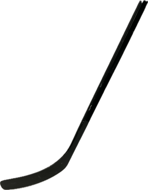 Vist Large View of Product Image Which is Used ALL BLACK HOCKEY STICK Senior One Piece Left 75 Flex