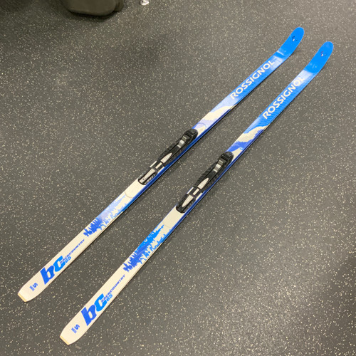 Vist Large View of Product Image Which is Used Rossignol BACK COUNTRY BC 65 Mens XC Skis Only Royal Blue 170 cm 11762-S000066376